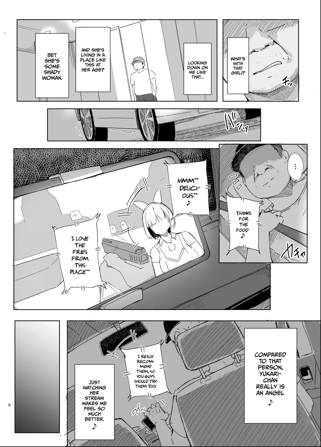 Hentai Manga Comic-The Person Behind the Persona I Admire-Read-5